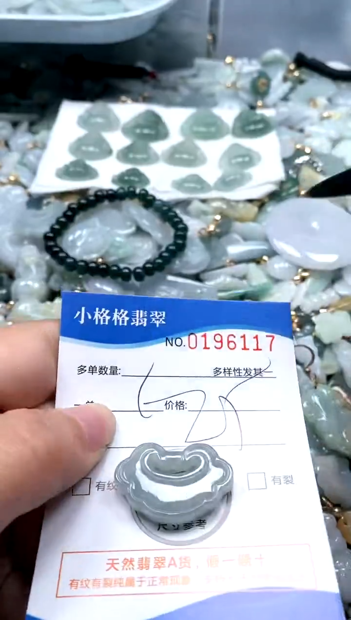 【闪购商品】翡翠颈饰未镶嵌闪购商品0196117