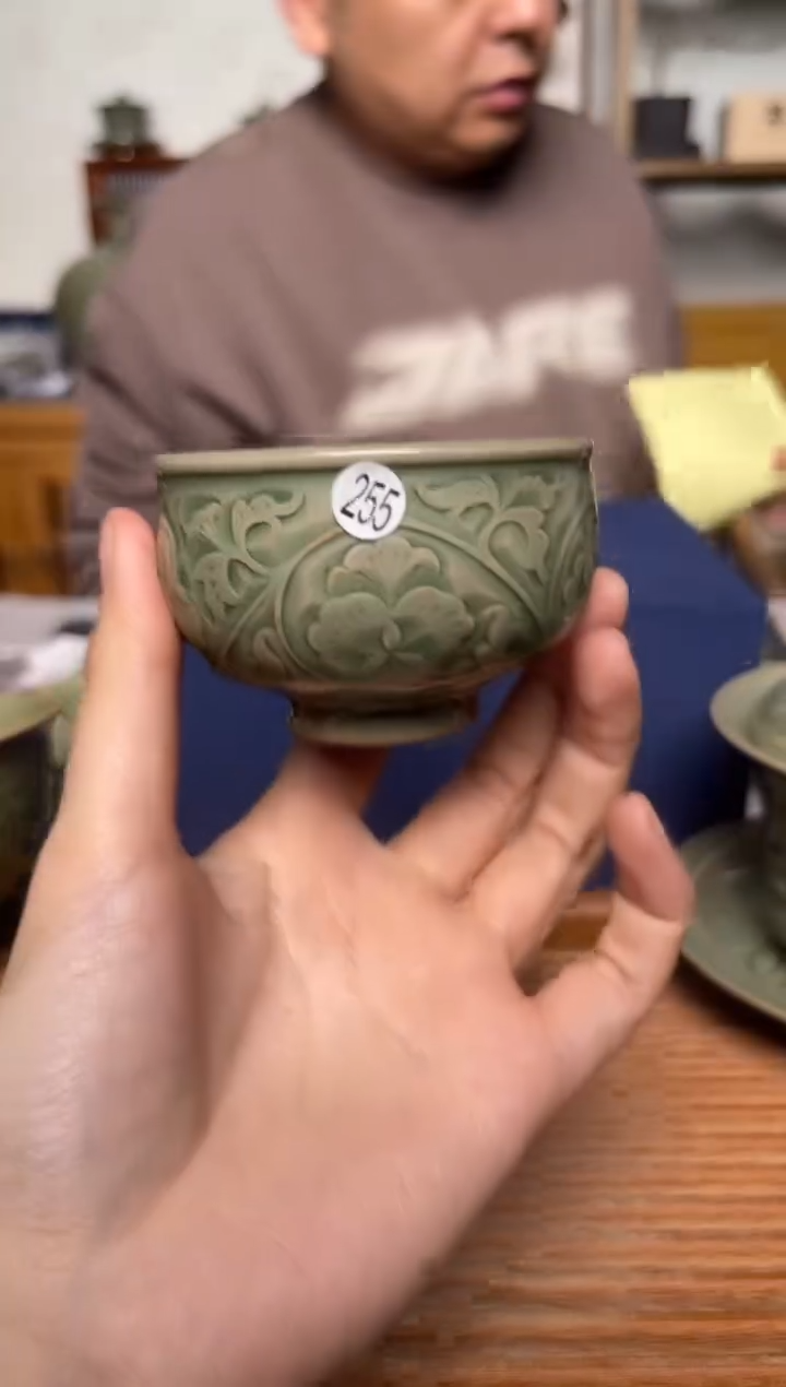 【闪购商品】其他25王晓娜缠枝牡丹禅定杯