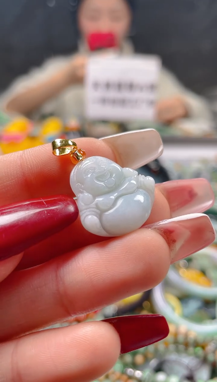 【闪购商品】翡翠颈饰未镶嵌/R/翡翠A货一图一物