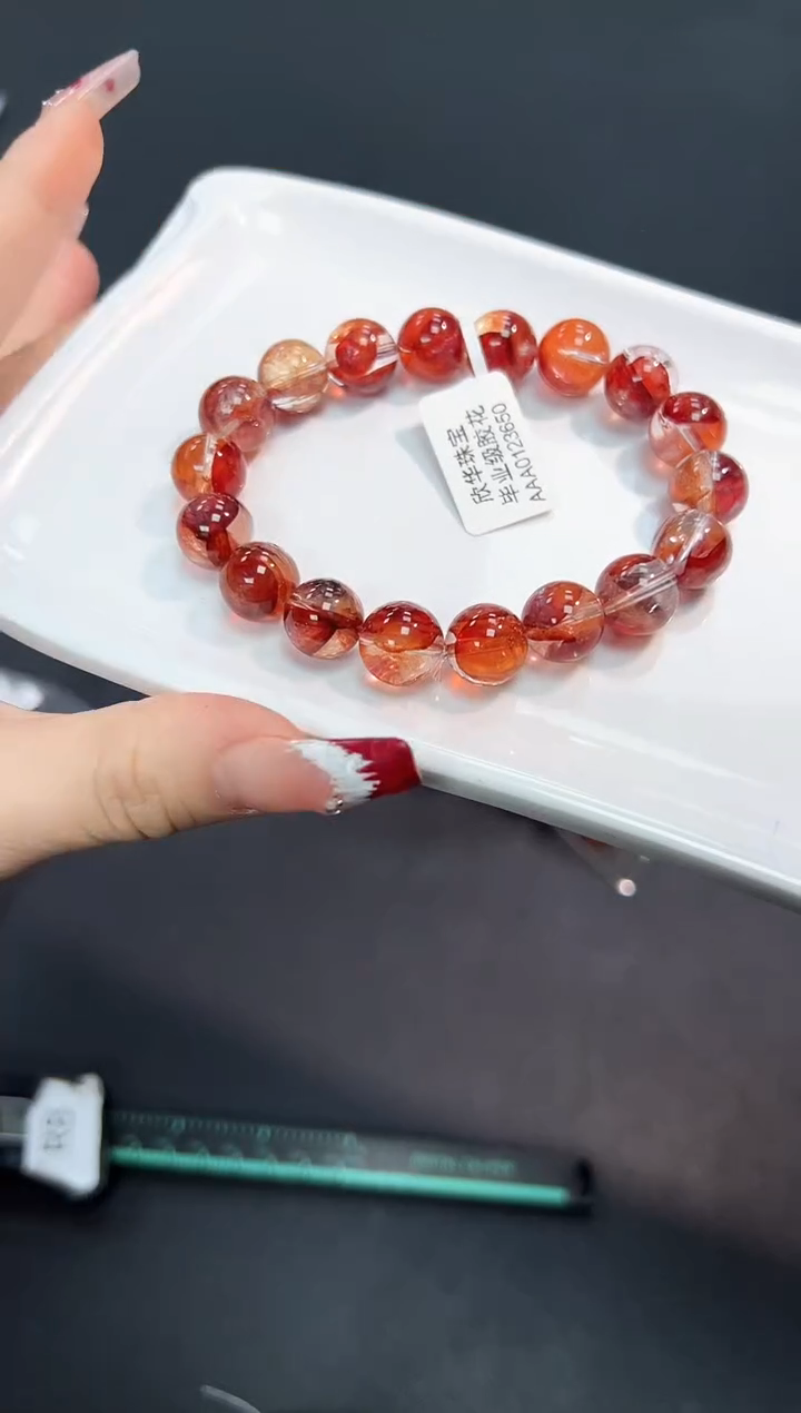 【闪购商品】水晶手串未镶嵌45O多样性发其一/1条11mm默认微瑕