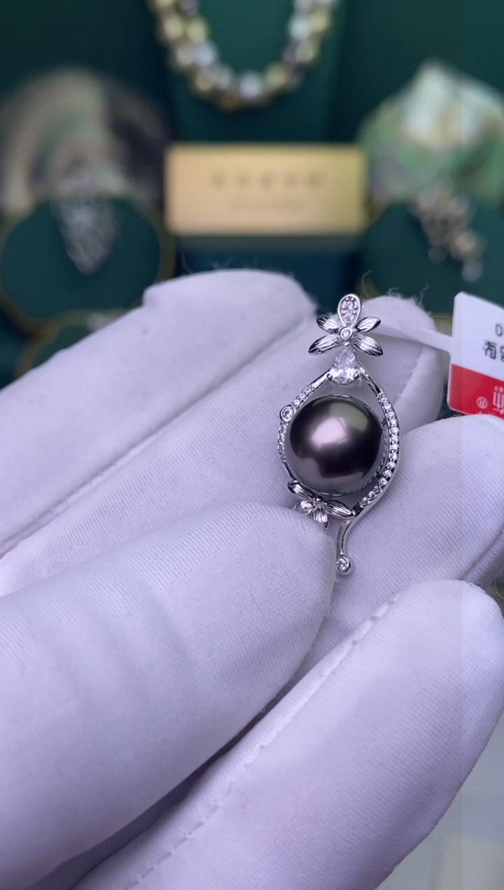 【闪购商品】海水珍珠颈饰银S925镶嵌10-11