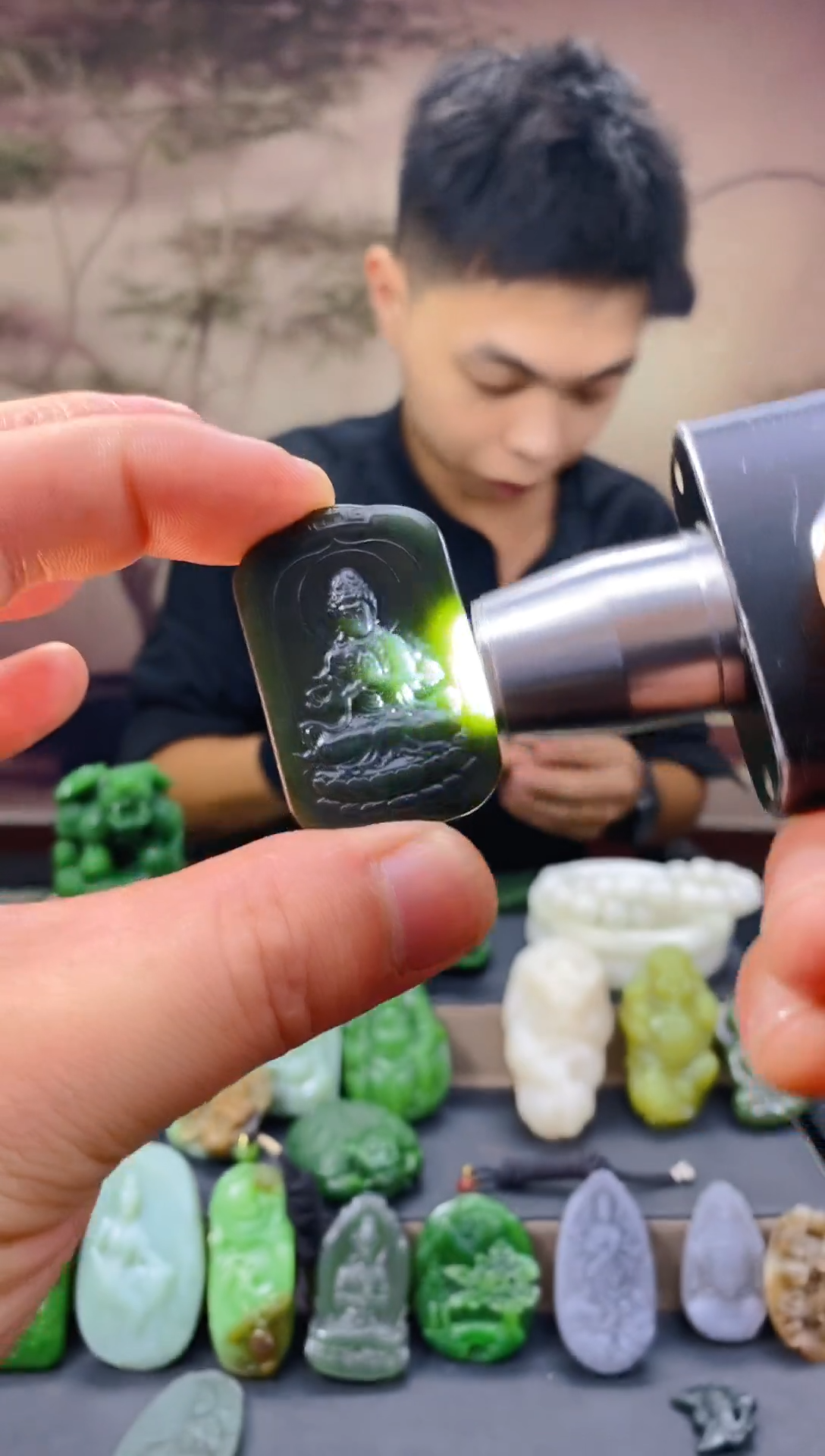 颈饰未镶嵌和田玉111