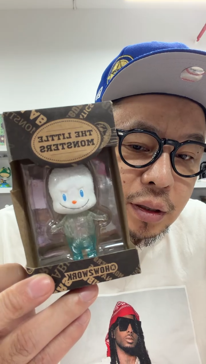 动态1拉嘎布樱花雪人mini小胶原盒
