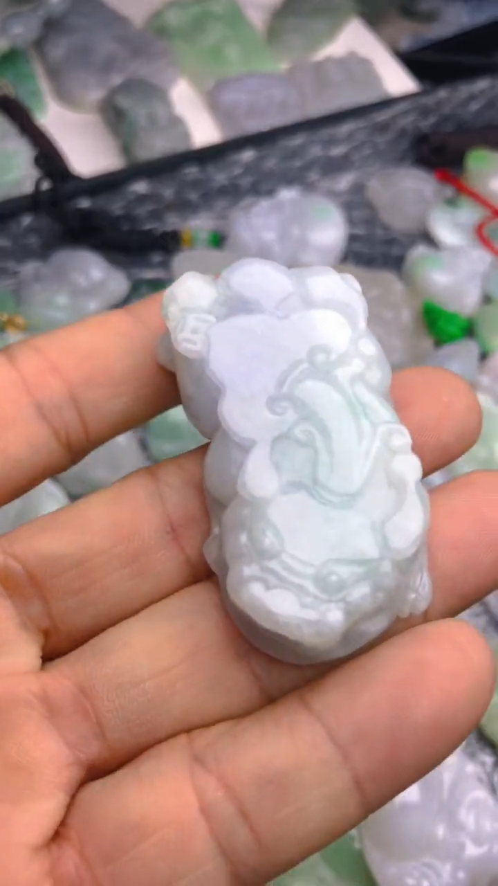 【闪购商品】翡翠吊坠(赠链)未镶嵌貔貅