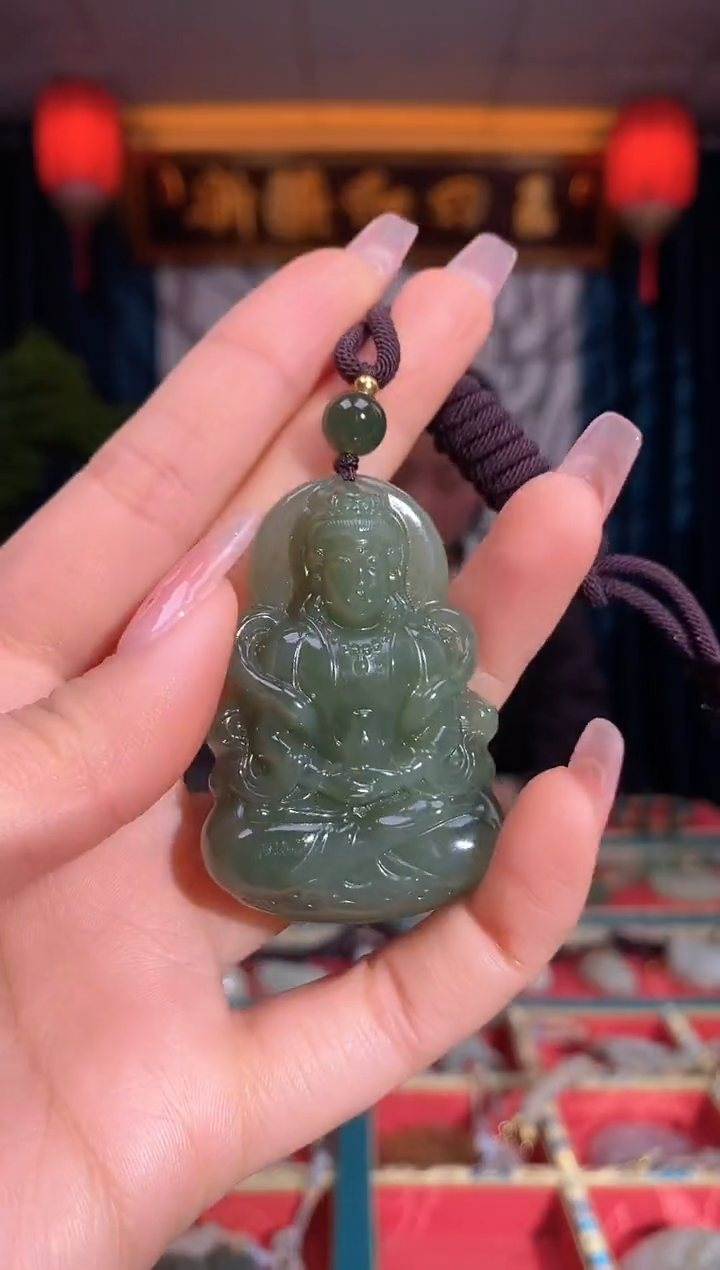 【闪购商品】和田玉颈饰未镶嵌观音