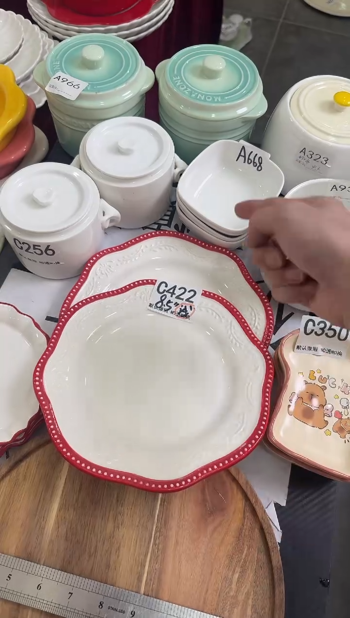 摆件陶A422-2个   仓库清仓福利陶瓷微瑕