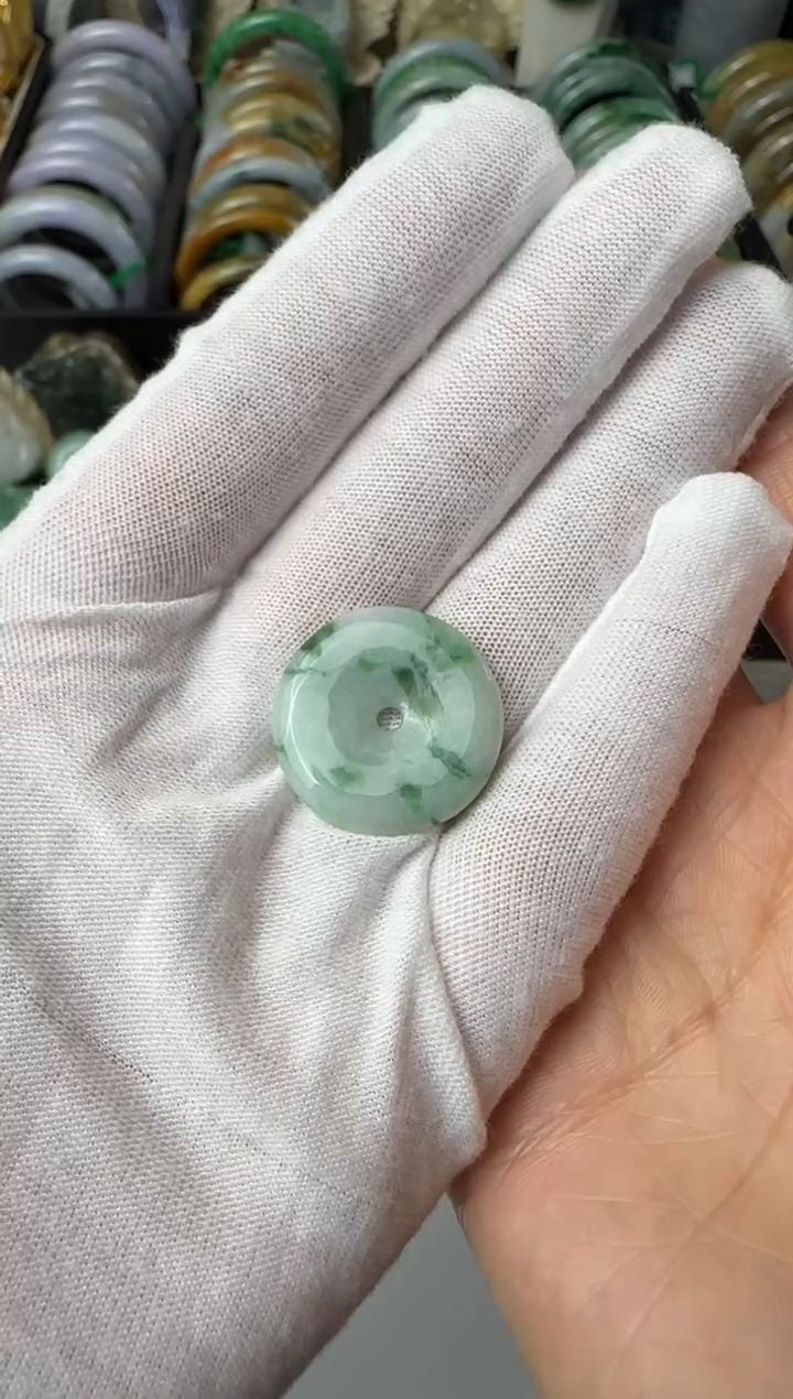 【闪购商品】翡翠未镶嵌颈饰定制吊坠