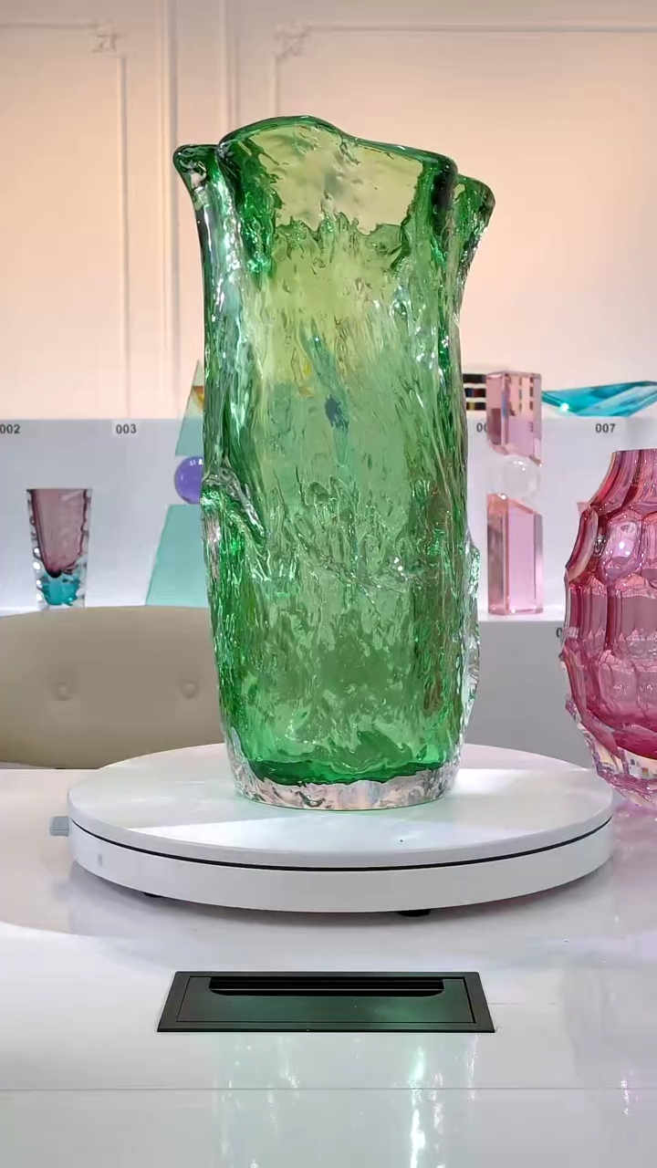 江*祖母绿直通花器