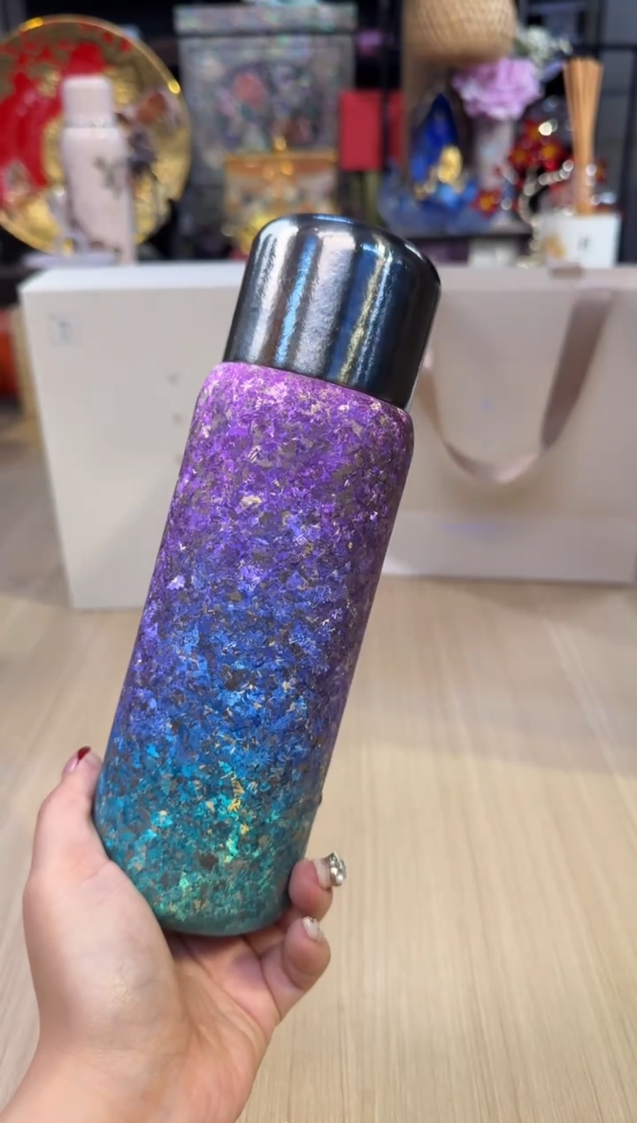 18悦享磁吸钛杯450ml-渐变紫