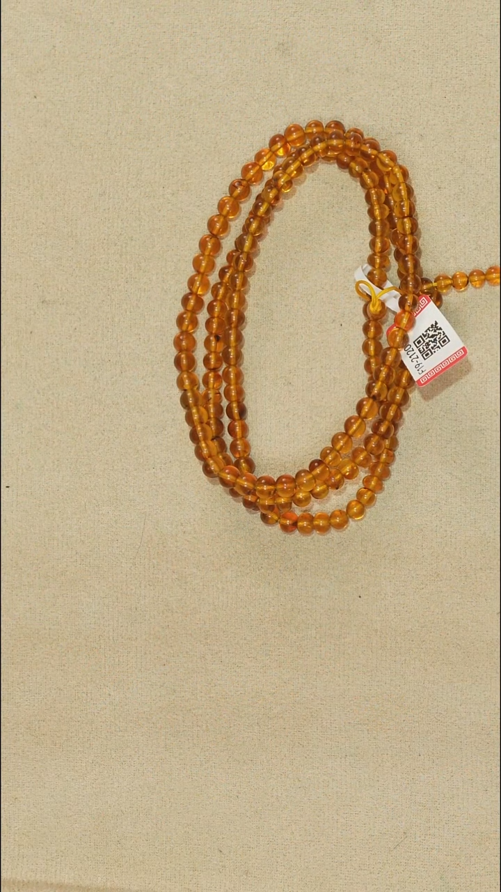 琥珀颈饰未镶嵌5mf19