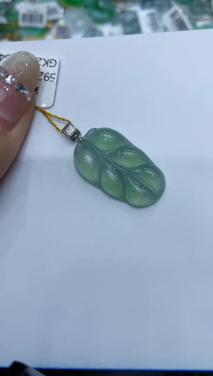 【闪购商品】翡翠颈饰18K金镶嵌222222222