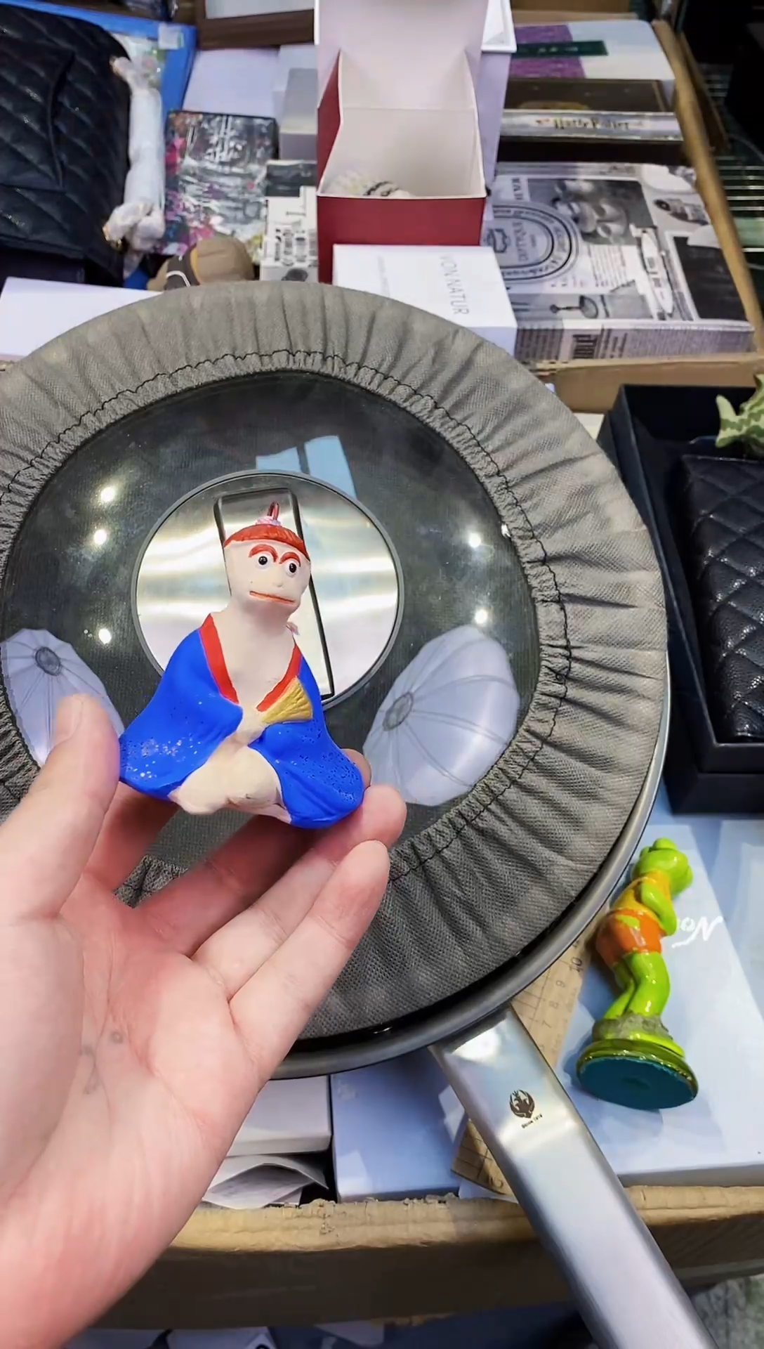 【闪购商品】瓷片32cm纯钛不粘大炒 锅