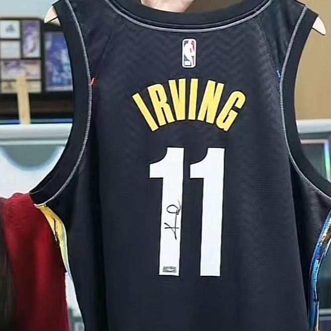 欧文亲签篮网城市版sw礼盒收藏【铭人堂亲签球衣直播专属链接】