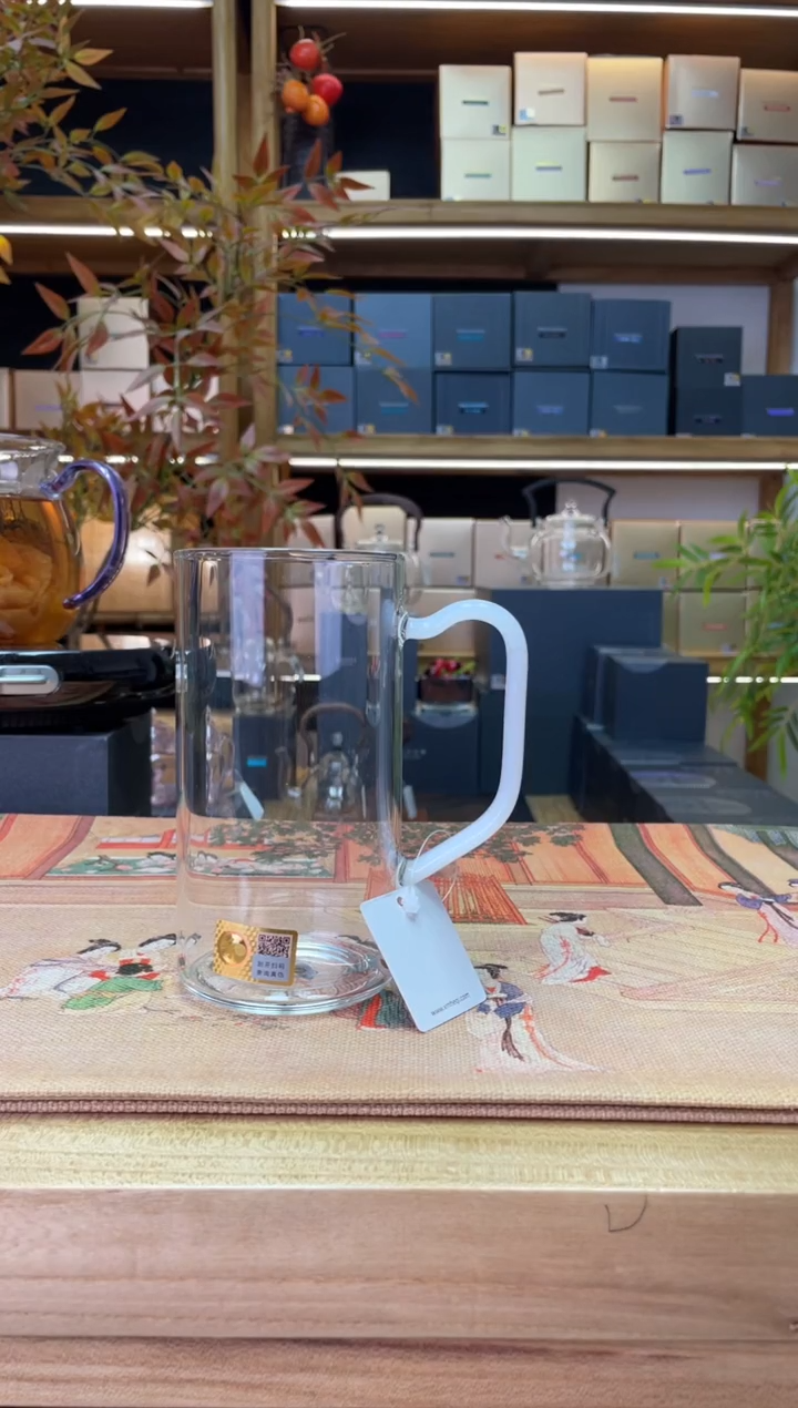 【闪购商品】禾器清予杯/透明/白玉/425ml