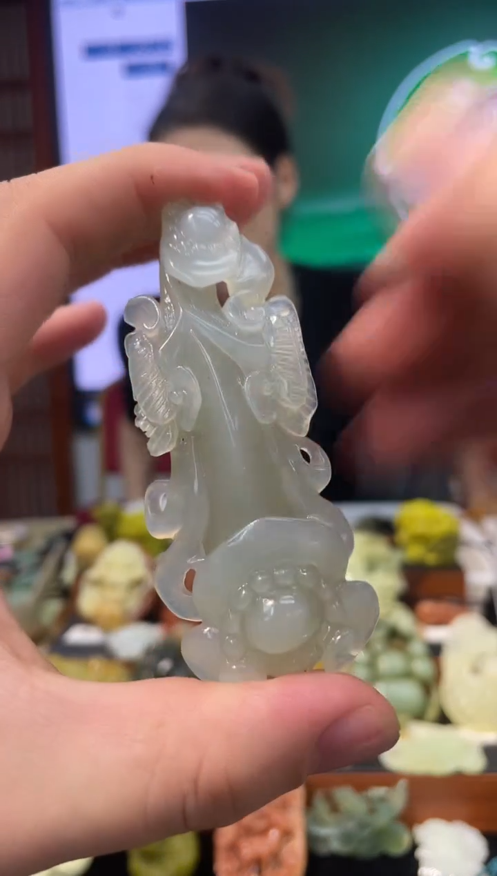 【闪购商品】岫玉吊坠未镶嵌·