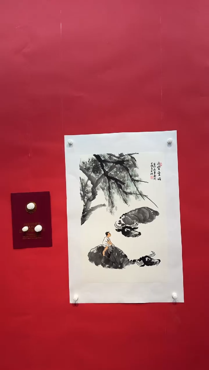 国画画家陆远华纯手绘原作