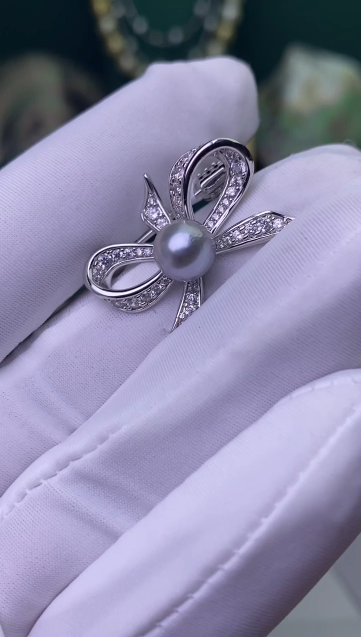 【闪购商品】海水珍珠胸饰未镶嵌1