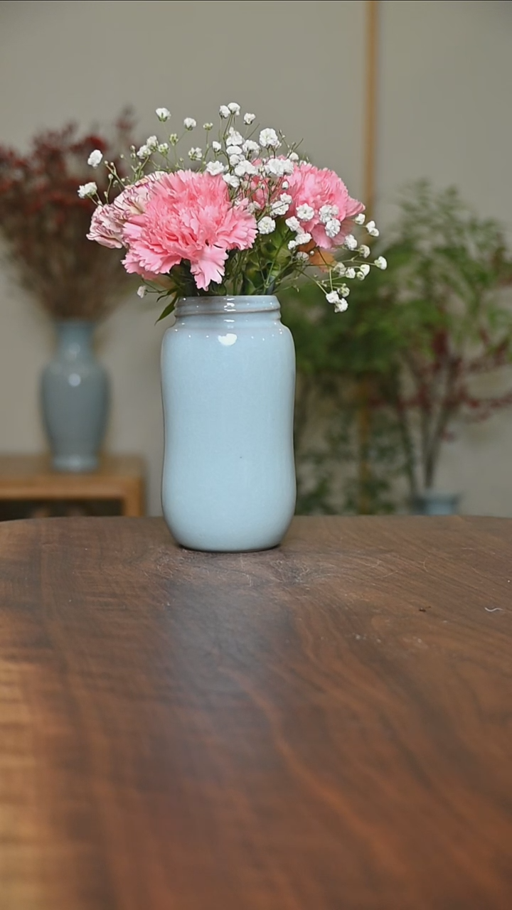 【闪购商品】其他杯子微瑕天青釉 朱家款