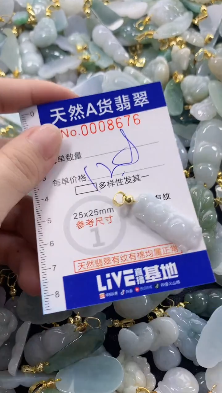 颈饰未镶嵌翡翠天然A货翡翠