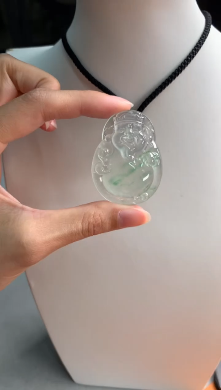 【闪购商品】翡翠颈饰未镶嵌46-34.8-7.5