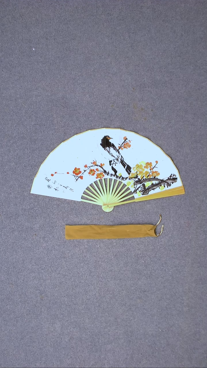 书法扇子手绘扇子