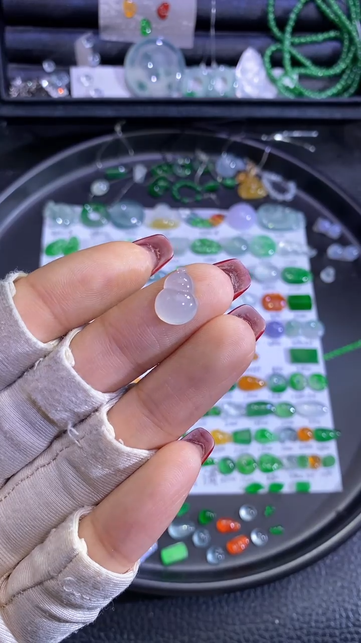 未镶嵌挂件翡翠葫芦