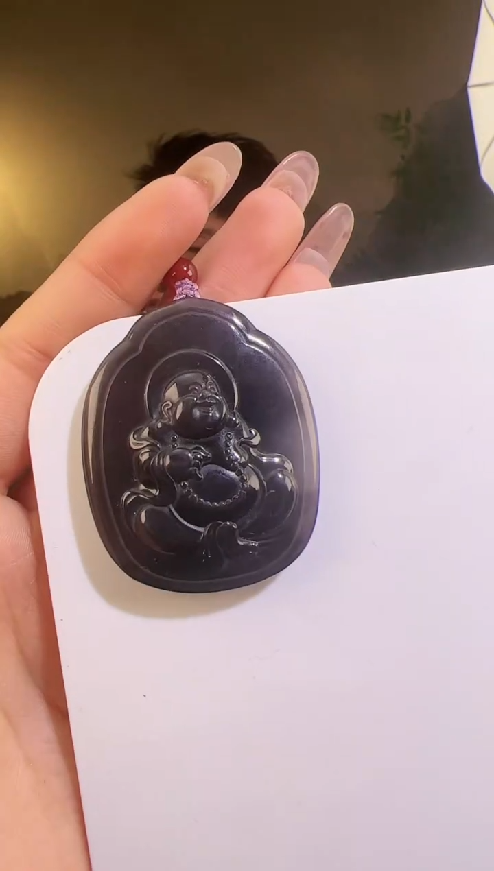 【闪购商品】和田玉颈饰未镶嵌佛牌725