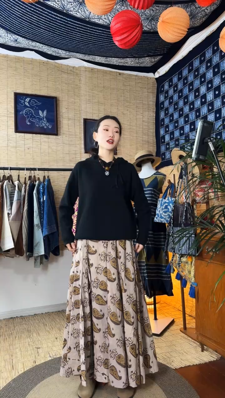 【闪购商品】设计师款抽绳裙子