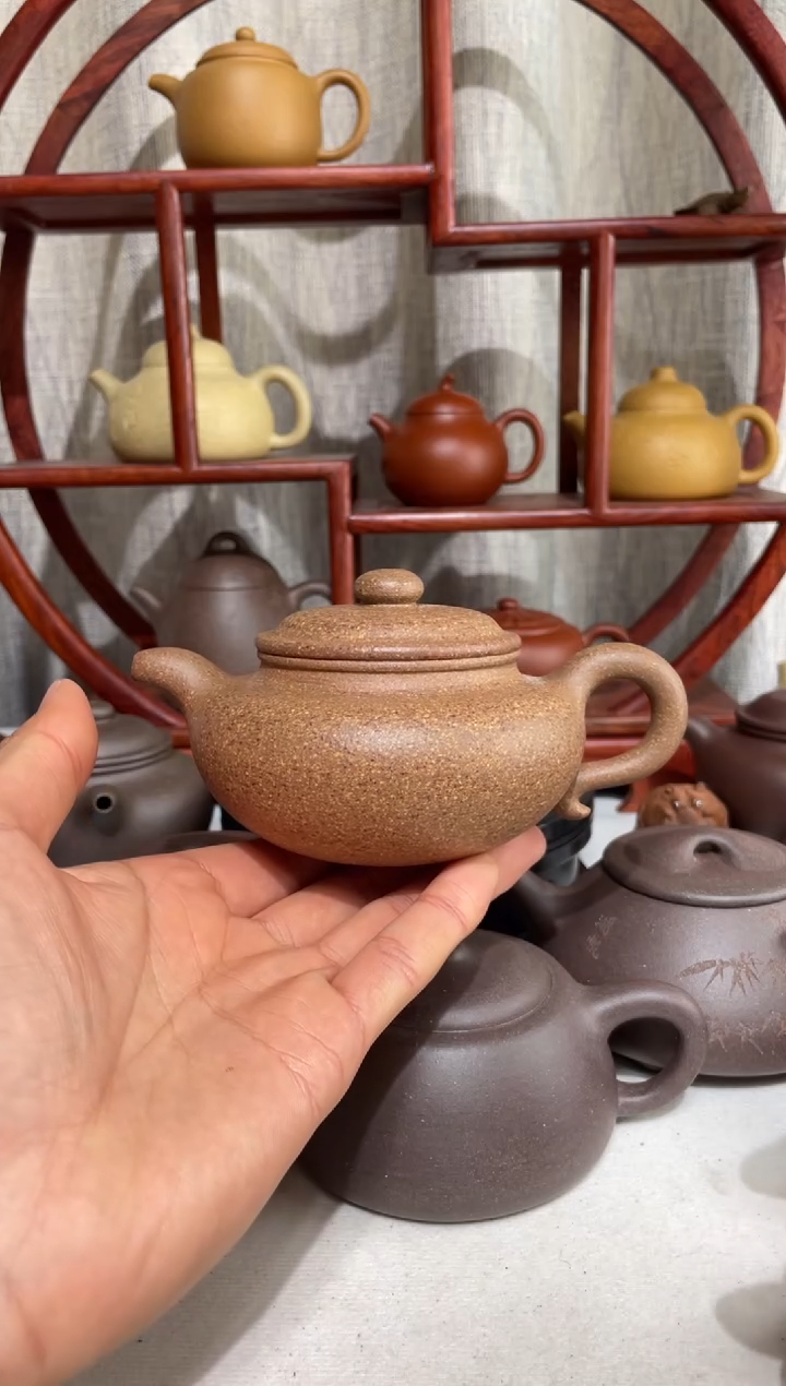 【闪购商品】紫砂茶壶宝山黄降坡手工泥大亨仿古