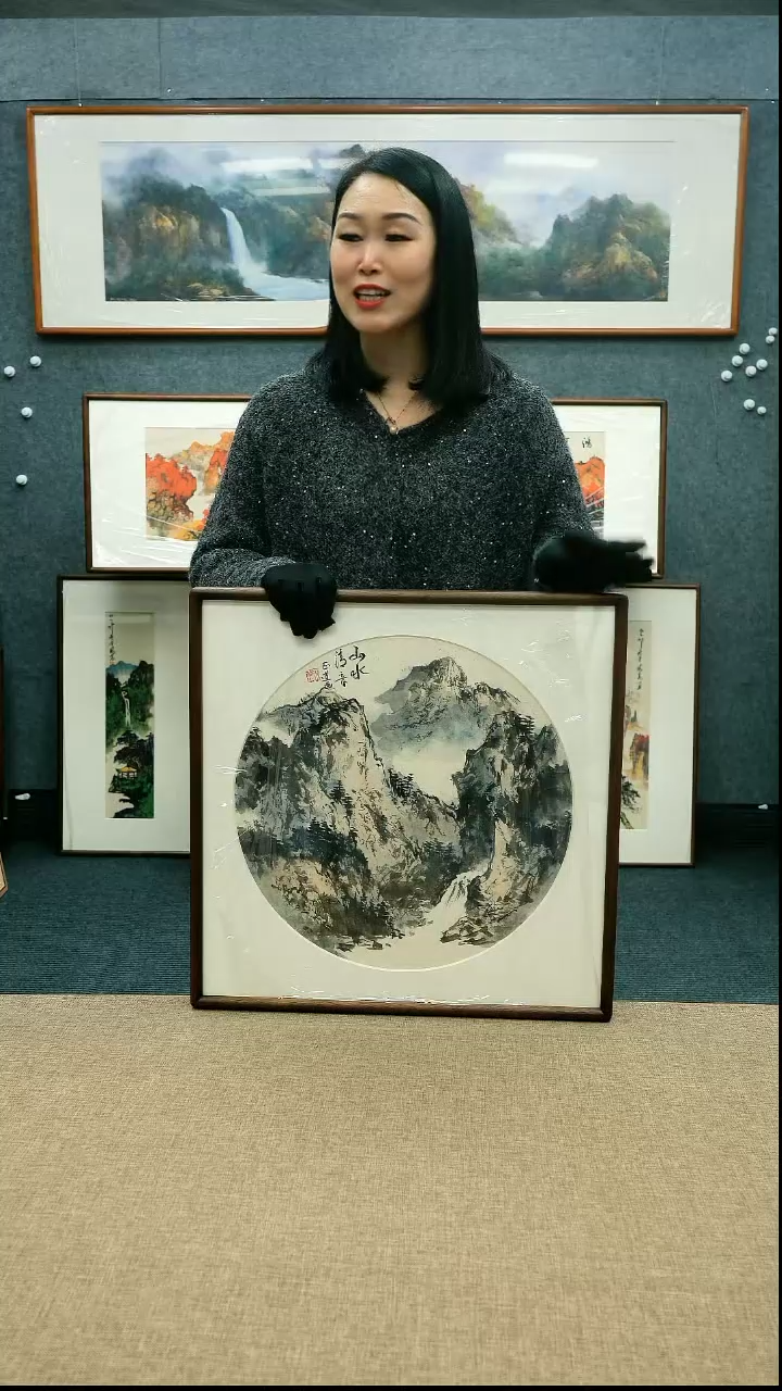 【闪购商品】国画放漏/徐正道50*50带框