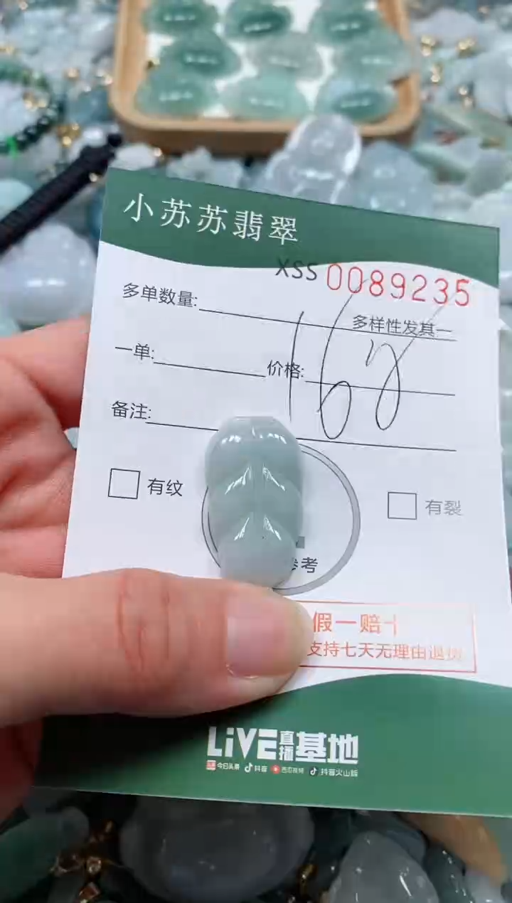 【闪购商品】翡翠颈饰未镶嵌闪购商品0089235