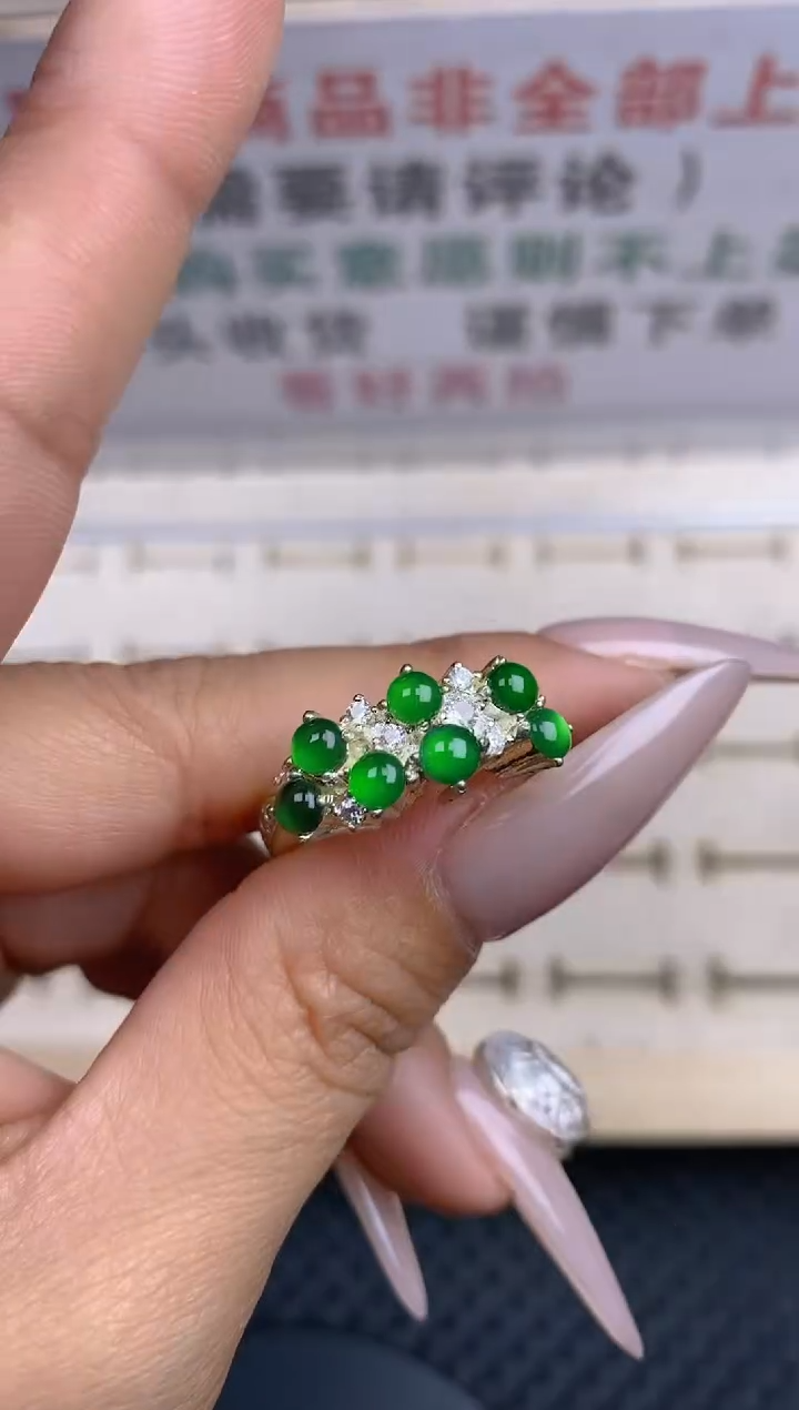 【闪购商品】定制翡翠未镶嵌天然A货翡翠24