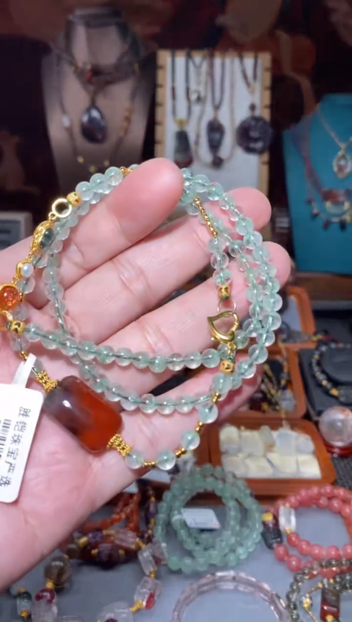 【闪购商品】水晶翠幽灵万能链未镶嵌多样性发发其一