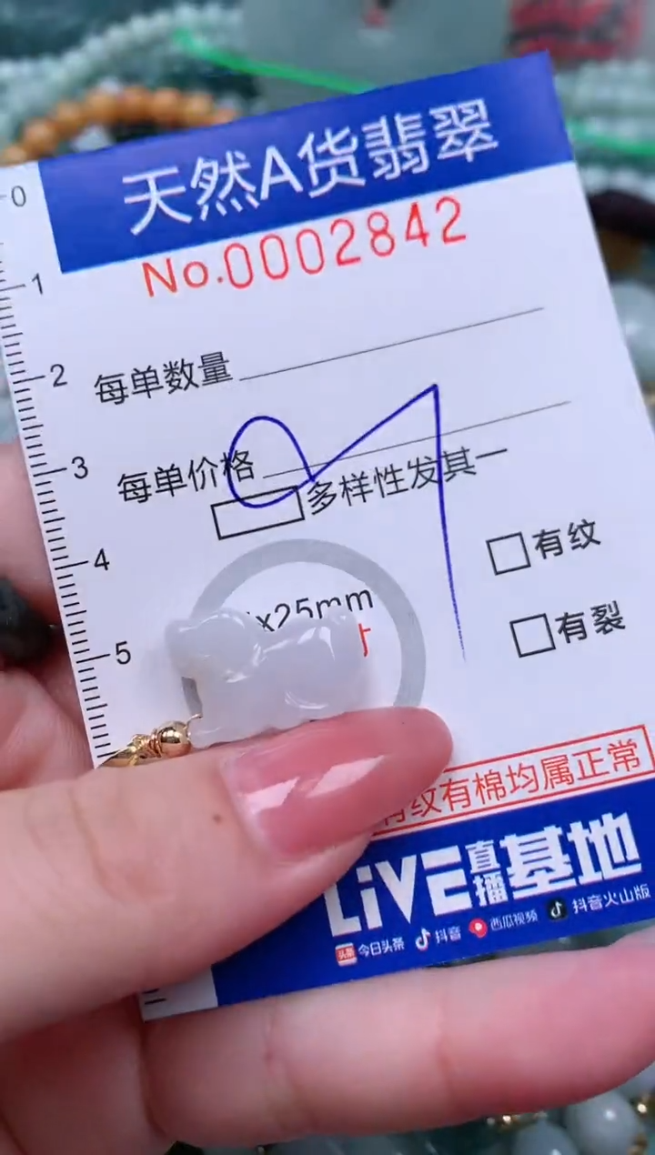 【闪购商品】翡翠颈饰未镶嵌00002842