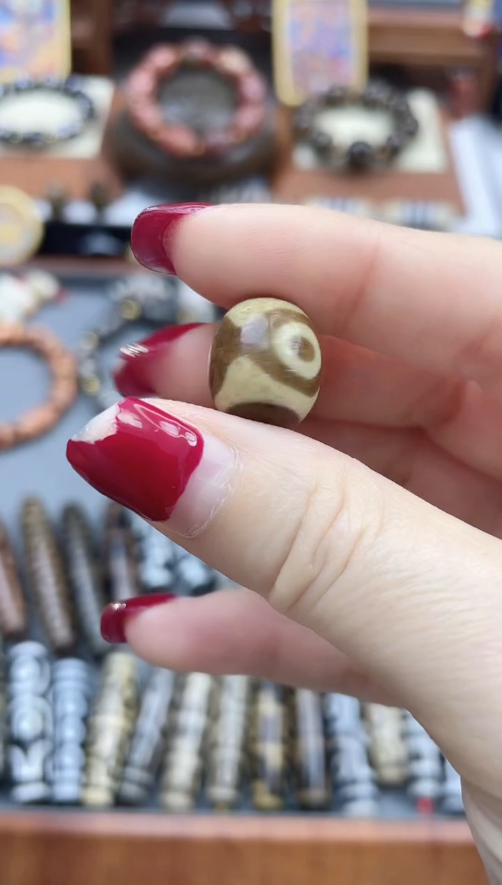 【闪购商品】玛瑙/玉髓珠珠未镶嵌猫三达洛