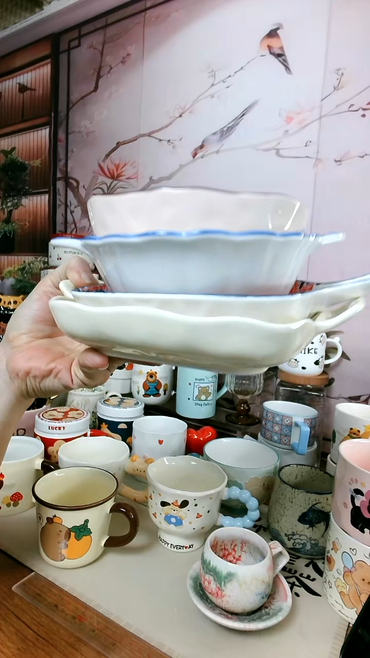 陶4个碟子福利爆品