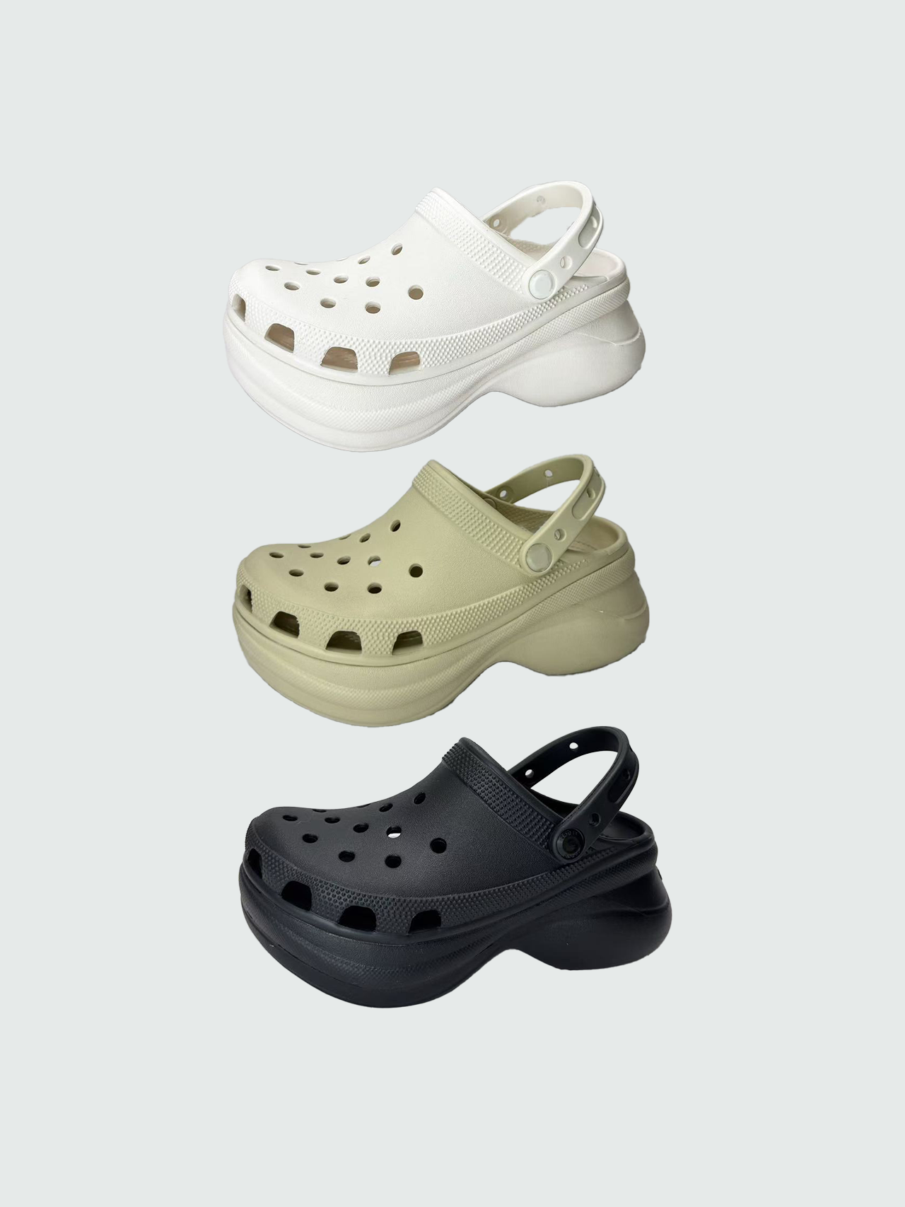 鲸鱼系列（6.0CM）2025年春夏男女同款洞洞鞋