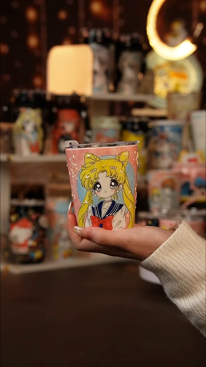 （玉泥）景德镇手工手绘文创陶瓷杯