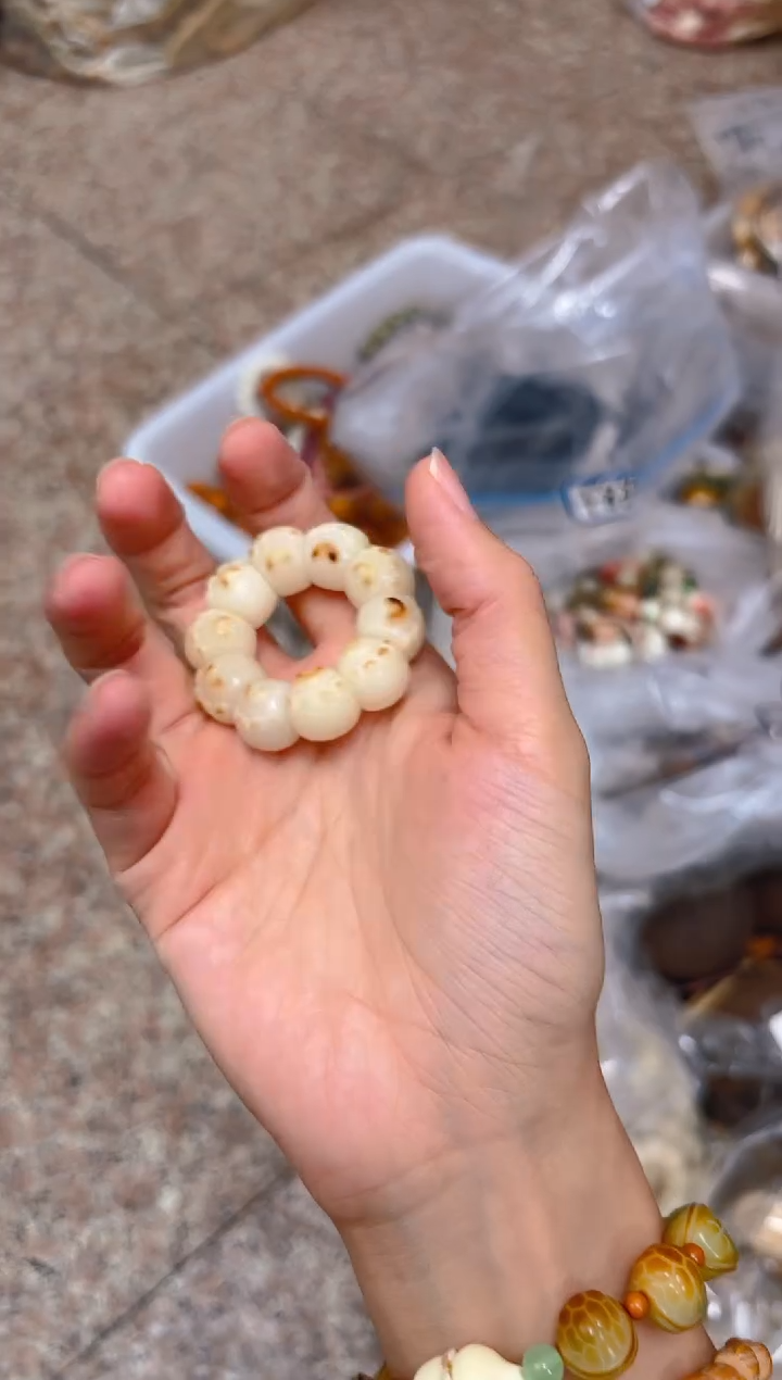 吊坠菩提根/象牙果猫爪手捻 
