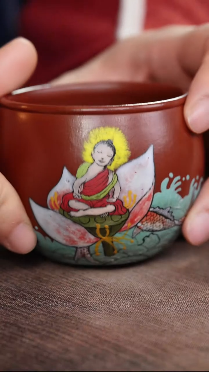 粉浆年画紫砂杯234234