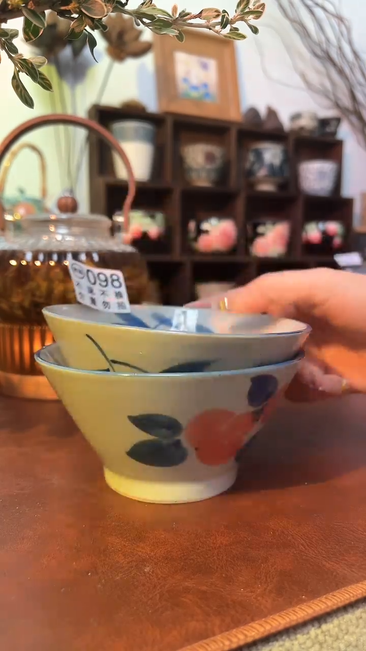 【闪购商品】微瑕景德镇手工手绘098