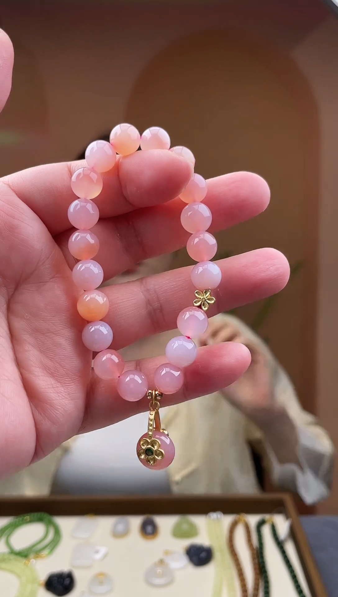 玛瑙/玉髓手串未镶嵌1