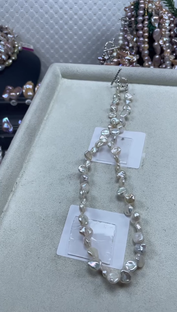 【闪购商品】淡水珍珠项链未镶嵌【纯恬珍珠】（多样性发货发一）