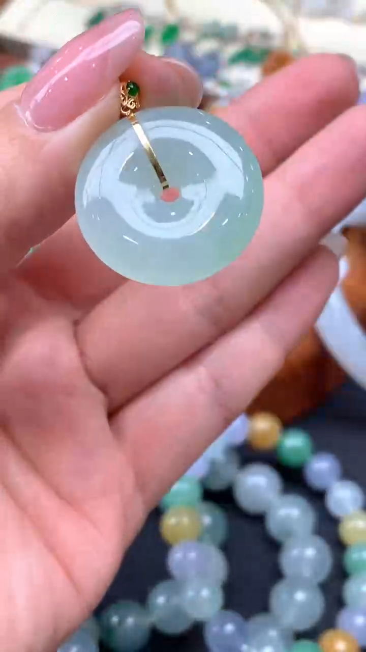 【闪购商品】翡翠颈饰未镶嵌17-天然翡翠