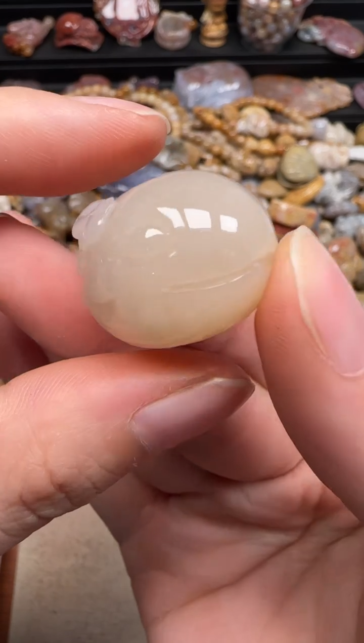 【闪购商品】硅化珊瑚（珊瑚玉）未镶嵌颈饰008