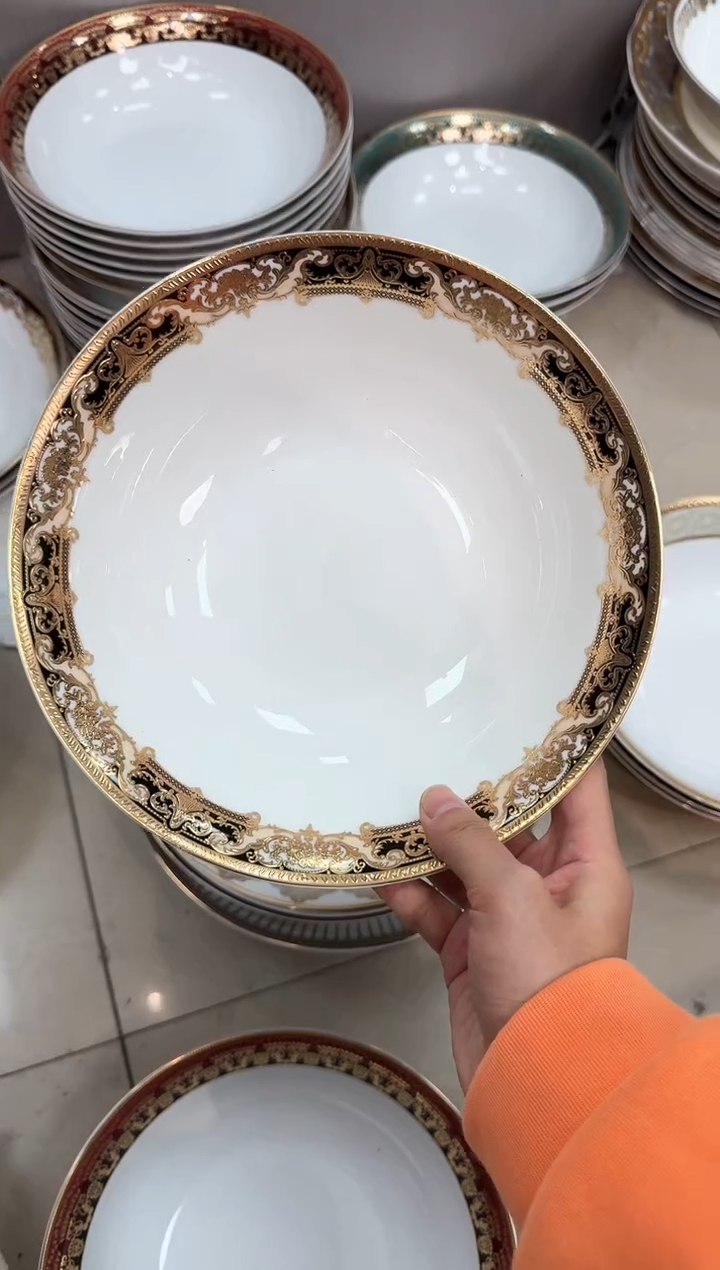 【闪购商品】瓷片9寸大汤碗 春节活动福利价