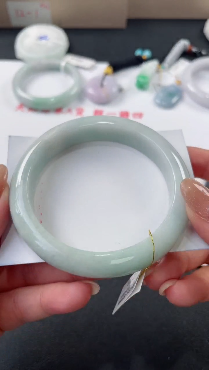 未镶嵌手镯翡翠 基地发货H 0598 61+