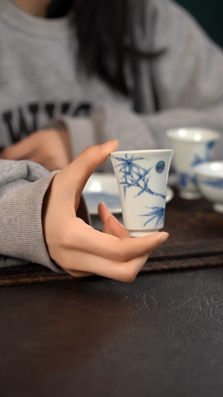 【闪购商品】杯692号HLX陶瓷竹子闻香杯