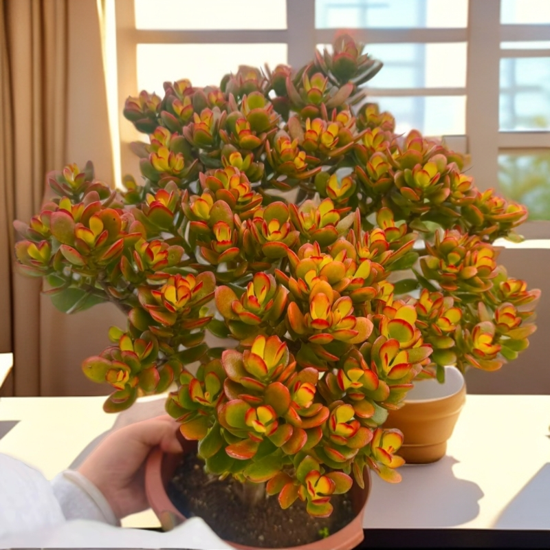 三岁家摇钱树多肉花卉脱土发新手生意人好养多肉植物番杏多肉盆栽