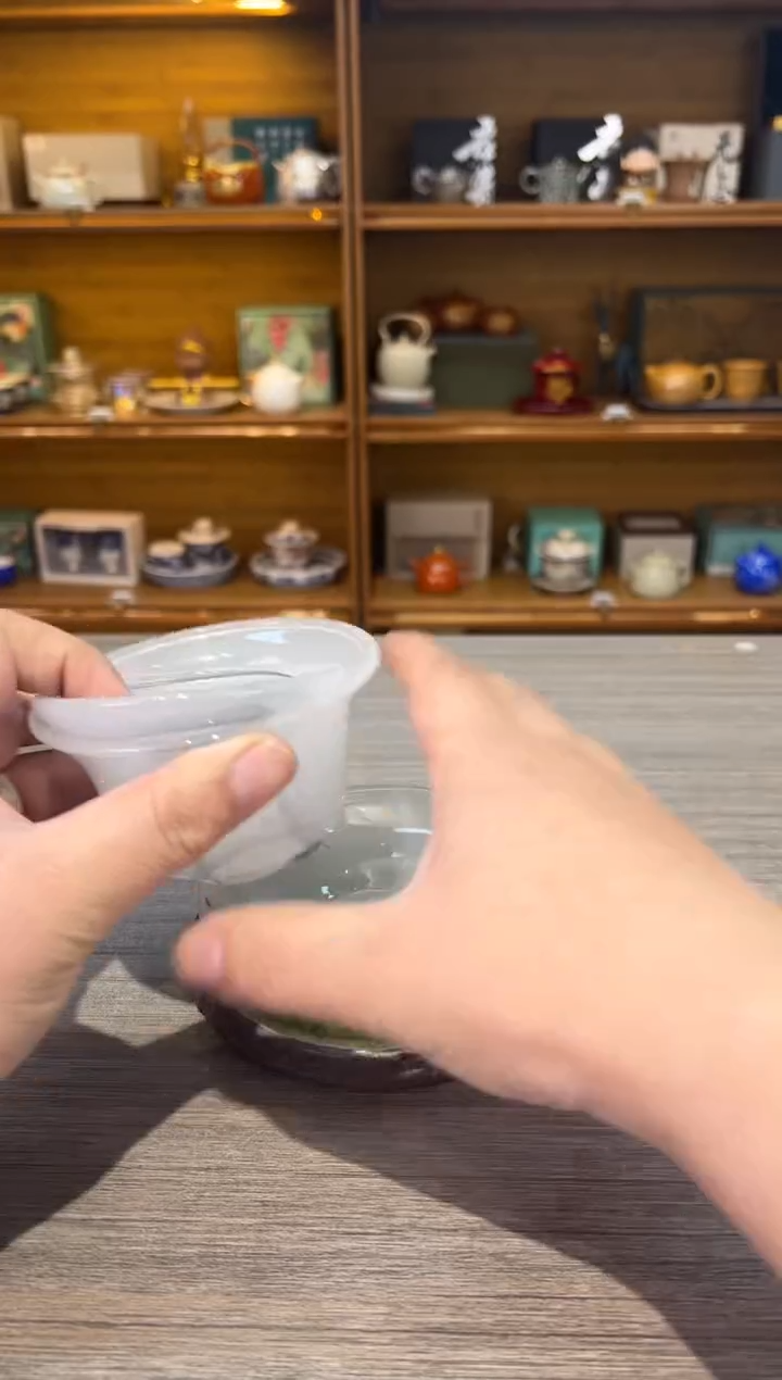 【闪购商品】水墨琉璃盖碗茶具茶具